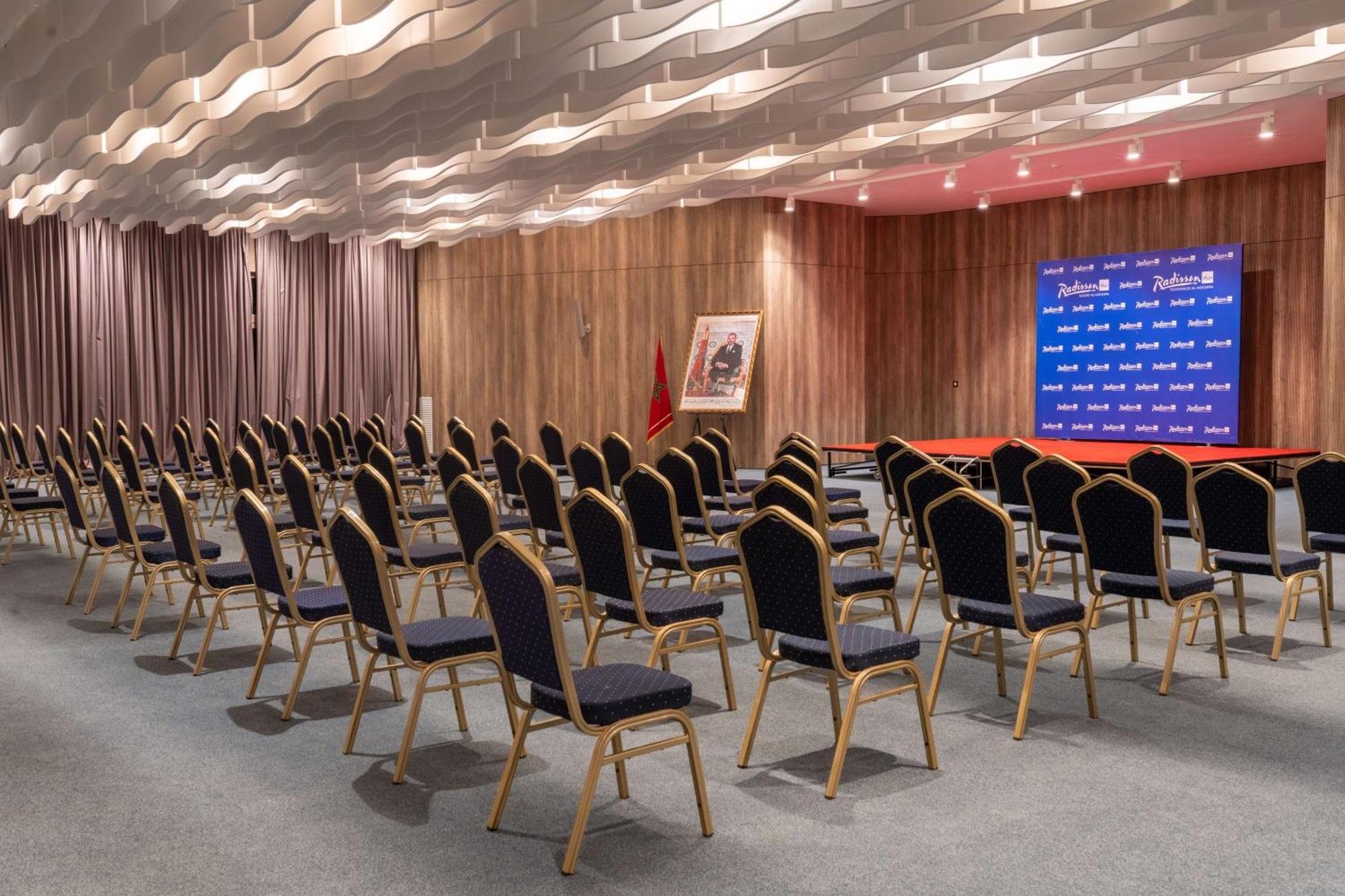 Radisson Blu Resort Al Hoceima Exterior photo The press conference room