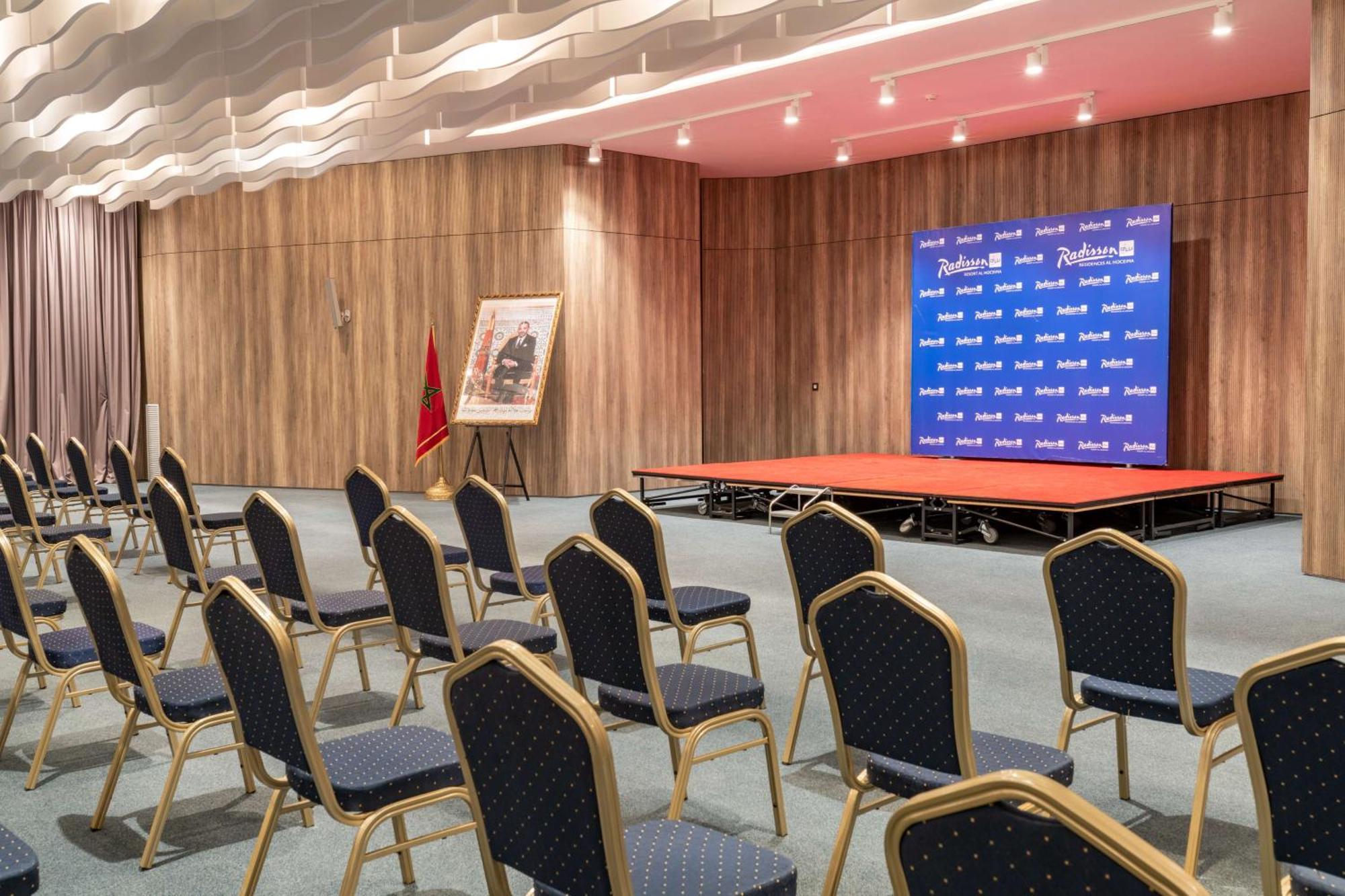 Radisson Blu Resort Al Hoceima Exterior photo The press conference room of the Federal Council