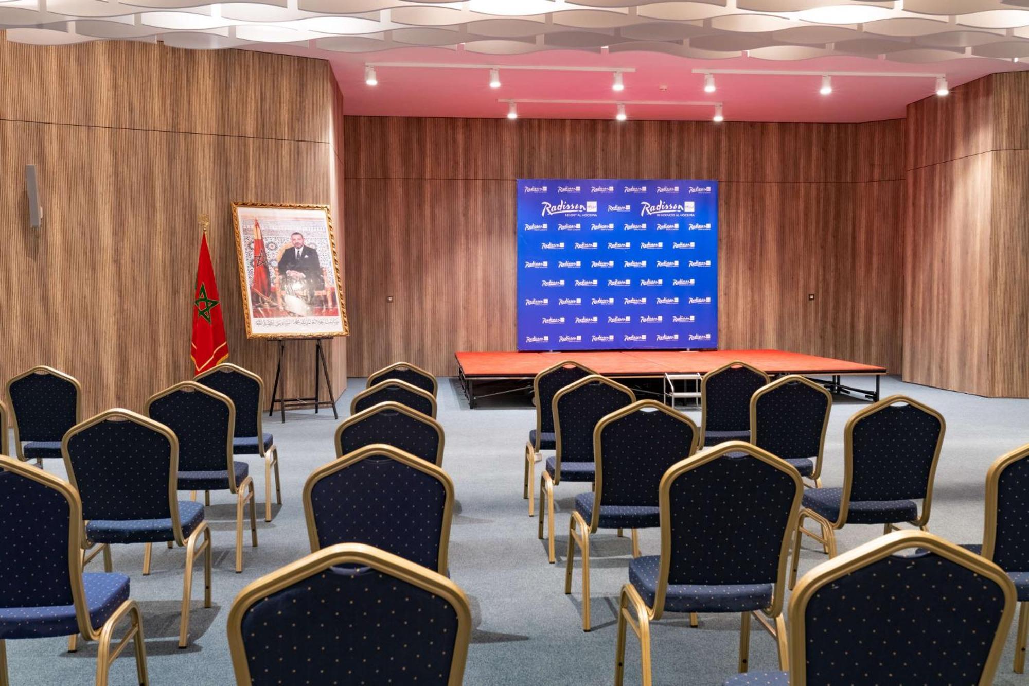 Radisson Blu Resort Al Hoceima Exterior photo The press conference room of the Moroccan parliament